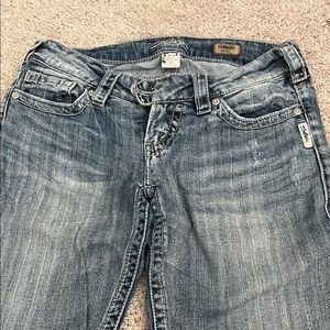Silver Jeans Turbay Light Blue Straight Leg